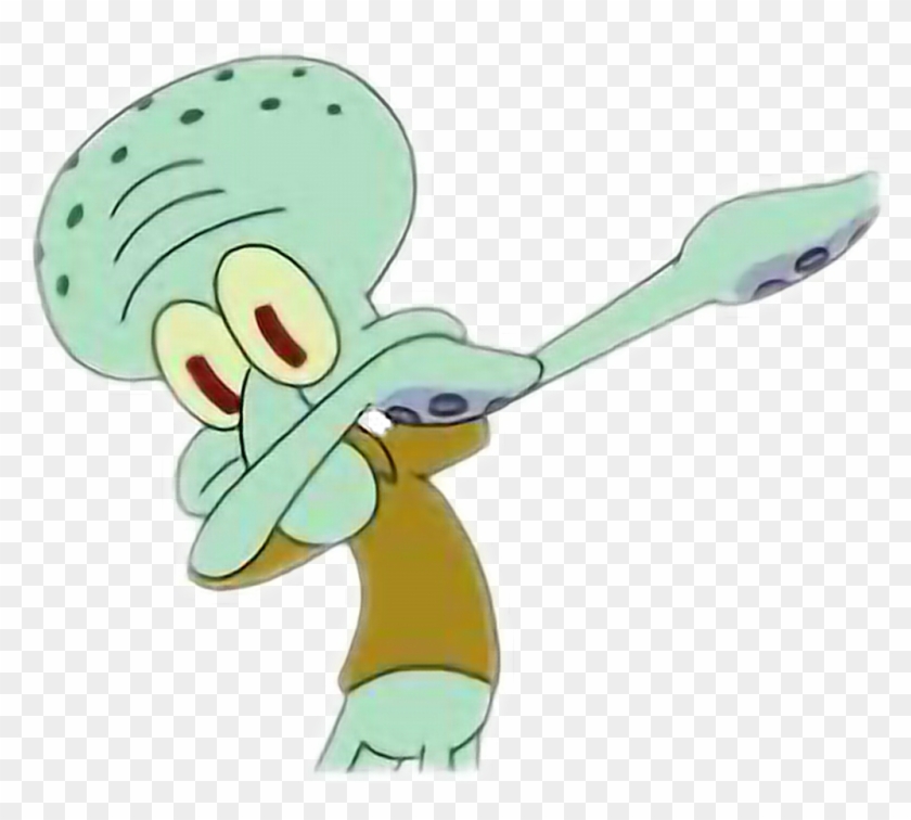 Squidward Sticker - Squidward Dabbing #1693709