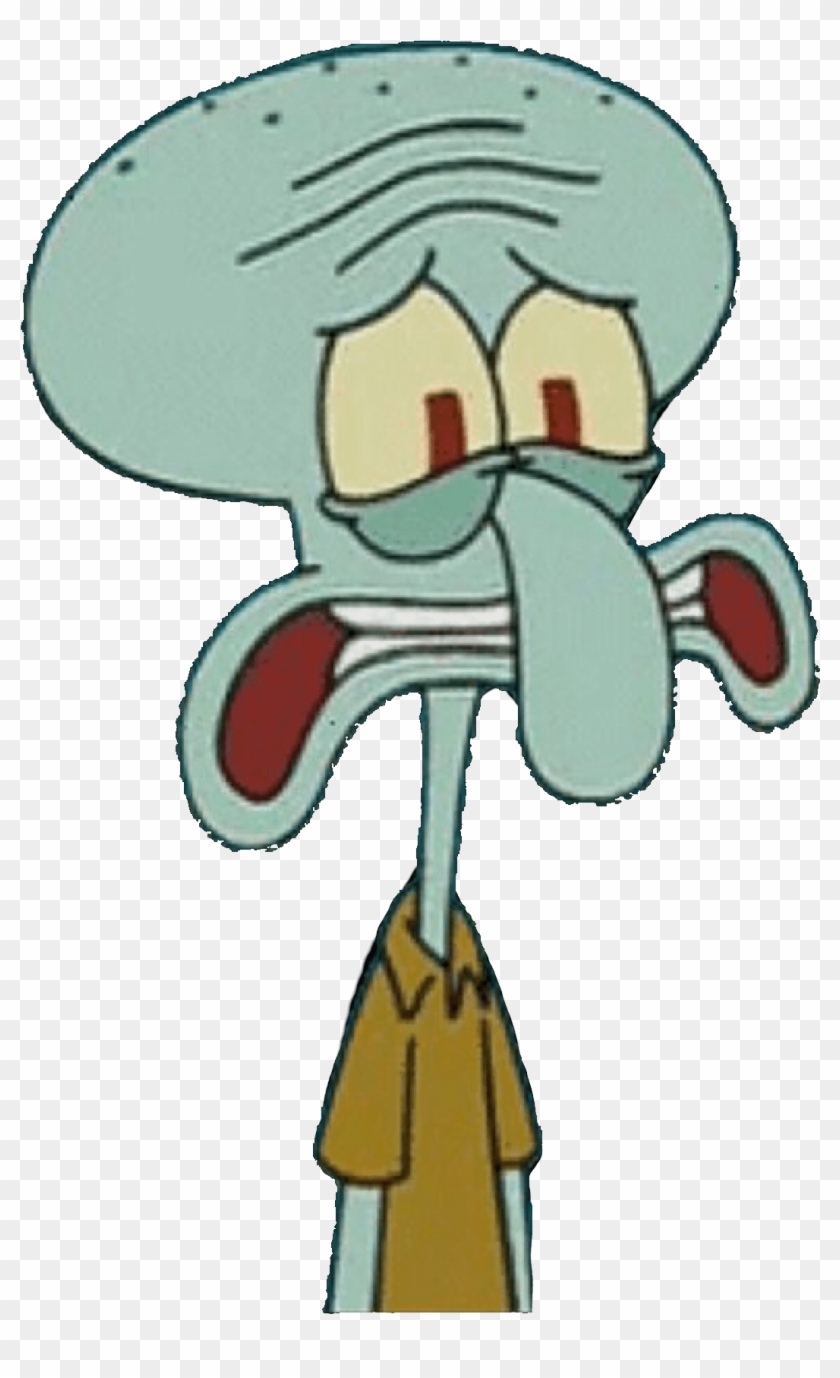 Squidward Squid Spongebob Spongebobsquarepants Squidwar - Squidward Transparent #1693717