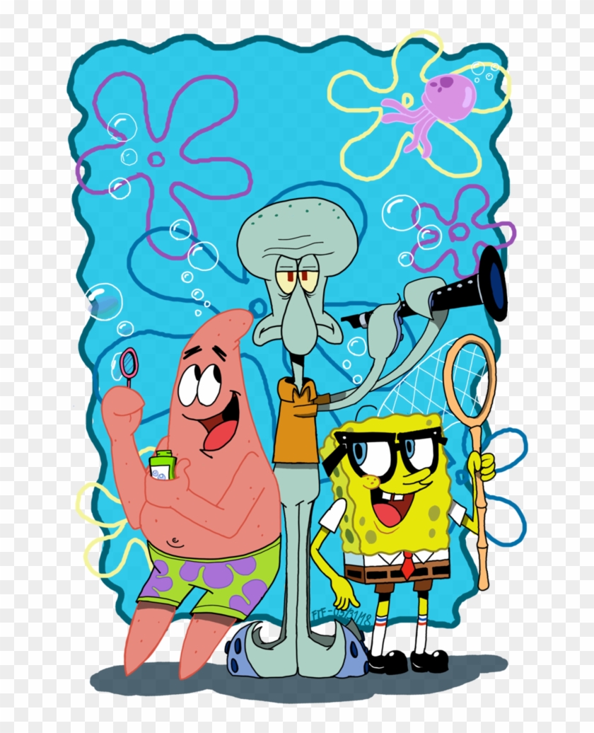 Spongebob And Squiward By Ftftheadvancetoonist On Deviantart - Cartoon #1693739