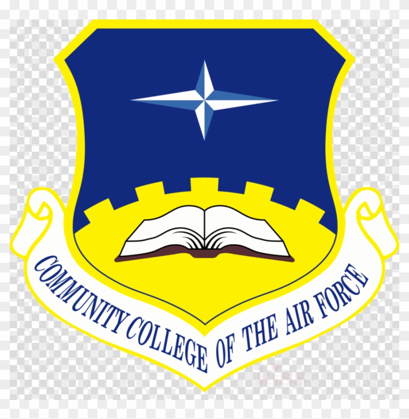Community College Of The Air Force Logo Clipart Community - Community College Of The Air Force #1693777