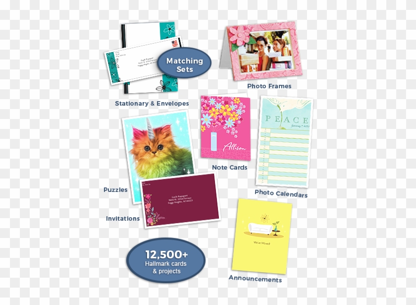 Stationary & Envelopes, Photo Frames, Note Cards, Puzzles, - Paper #1693877