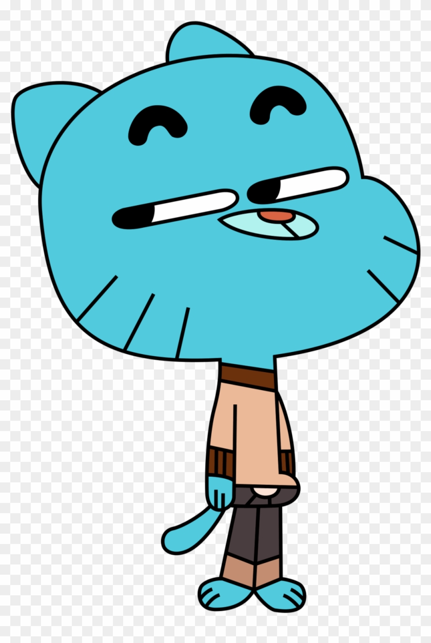 Gumball Clipart Blue - Amazing World Of Gumball Gif Transparent #1693917.