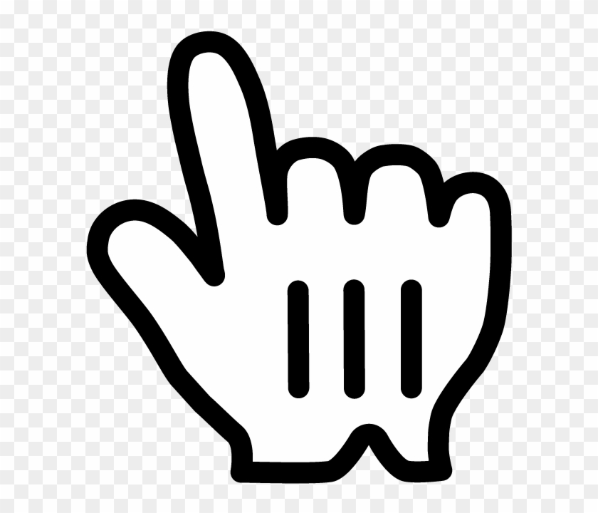 599 X 640 14 - Mac Hand Icon Png #1693919