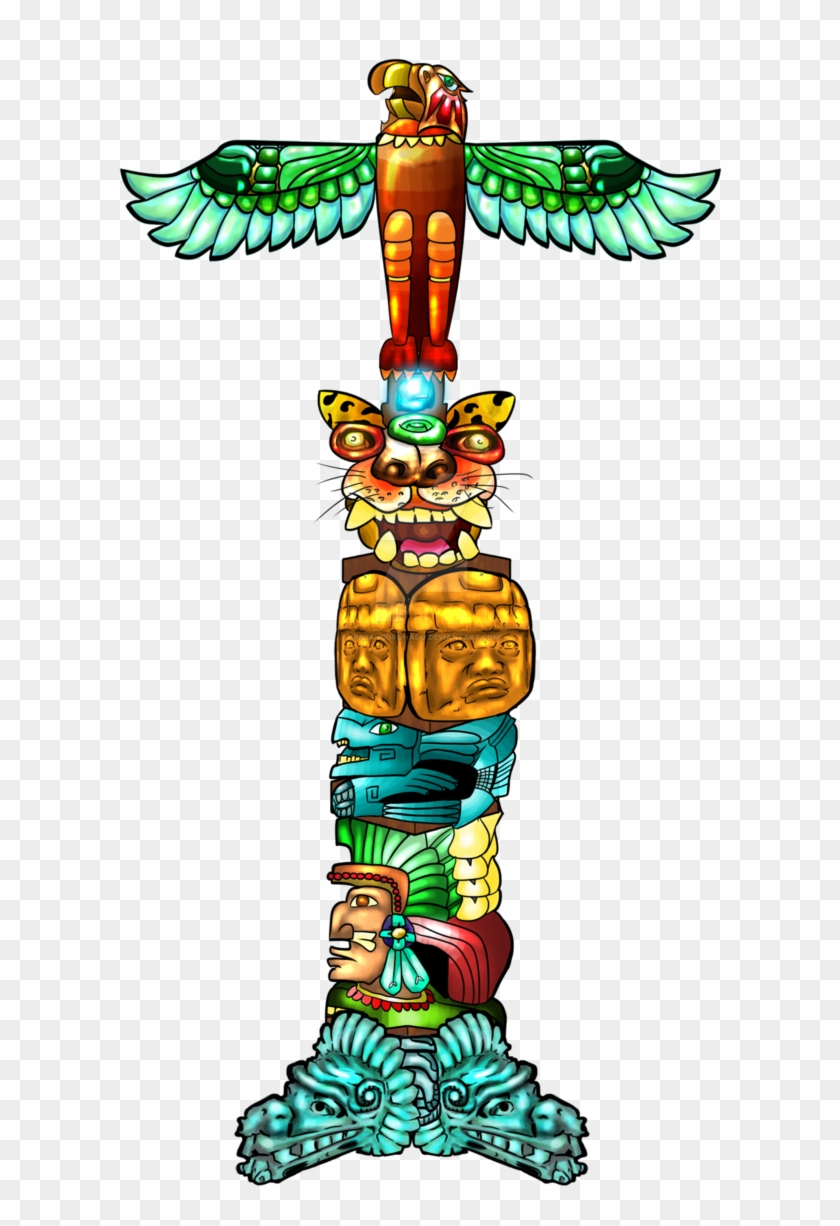 Mexican Totem Pole #1693934