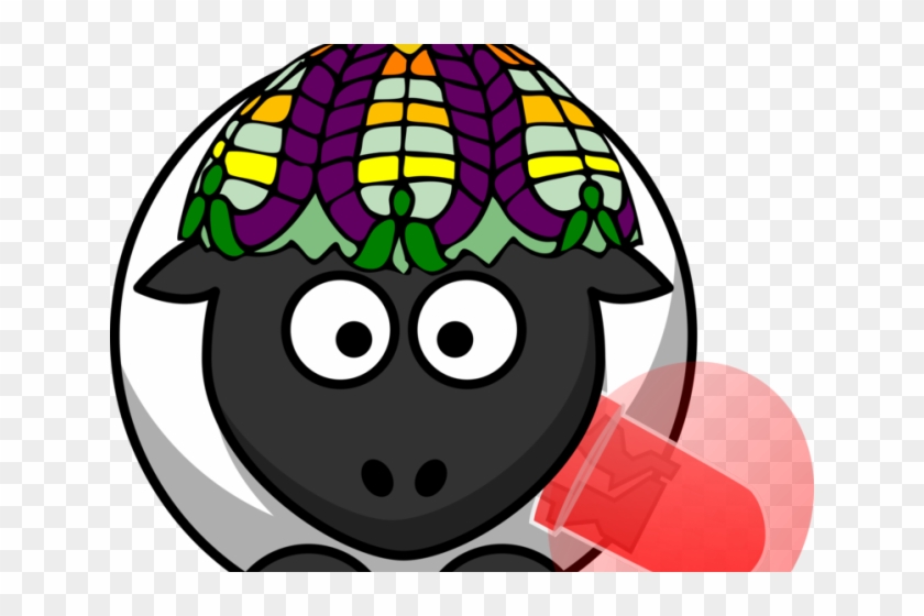 Lamp Clipart Sheep - Sheep Clip Art Png #1694021