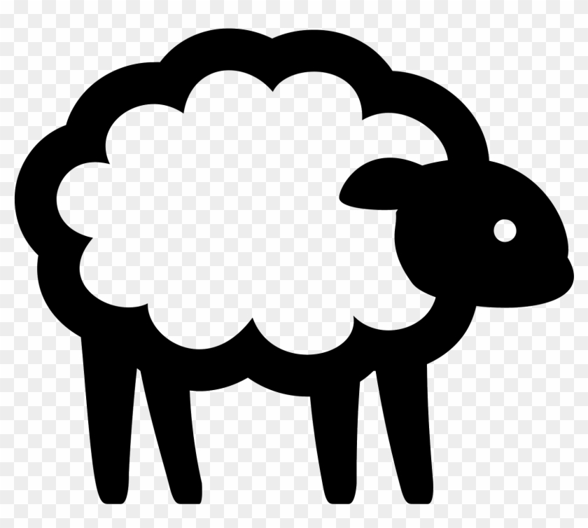 Legs Clipart Sheep - Sheep Icon Png #1694033