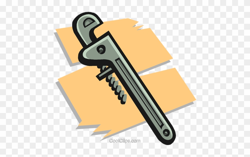 Pipe Wrench Royalty Free Vector Clip Art Illustration - Recherchieren #1694103