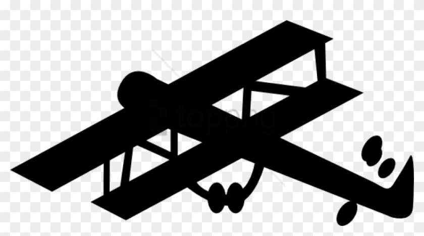 Free Png World War 1 Plane Silhouette Png Image With - World War 1 Plane Png #1694167