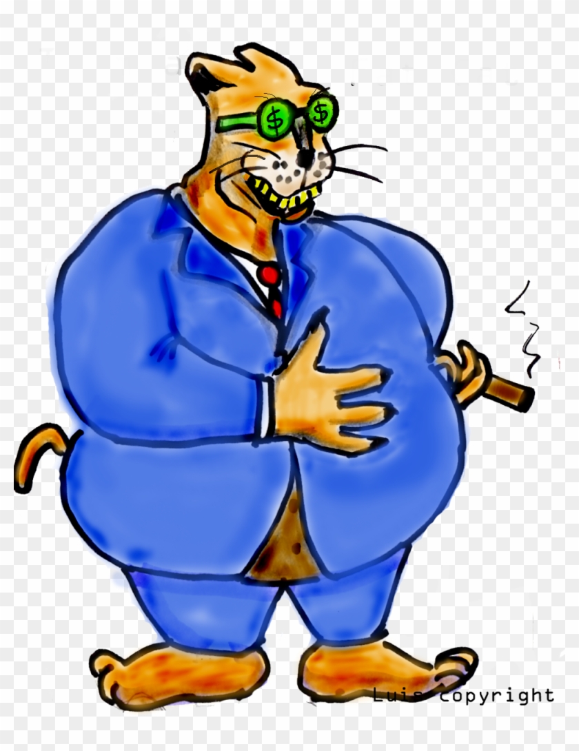 Fat Cat's - Cartoon #1694236