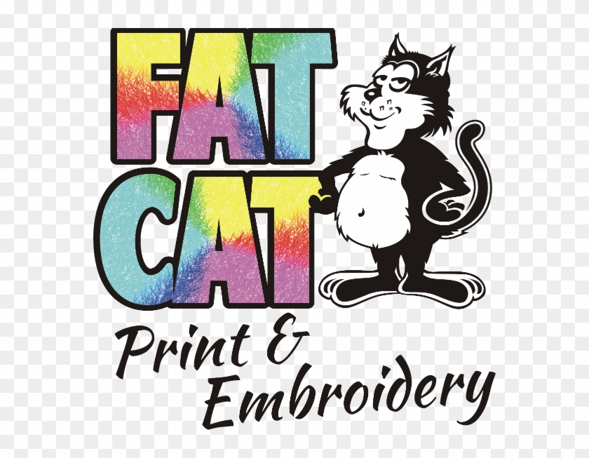 Fat Cat - Cartoon #1694241