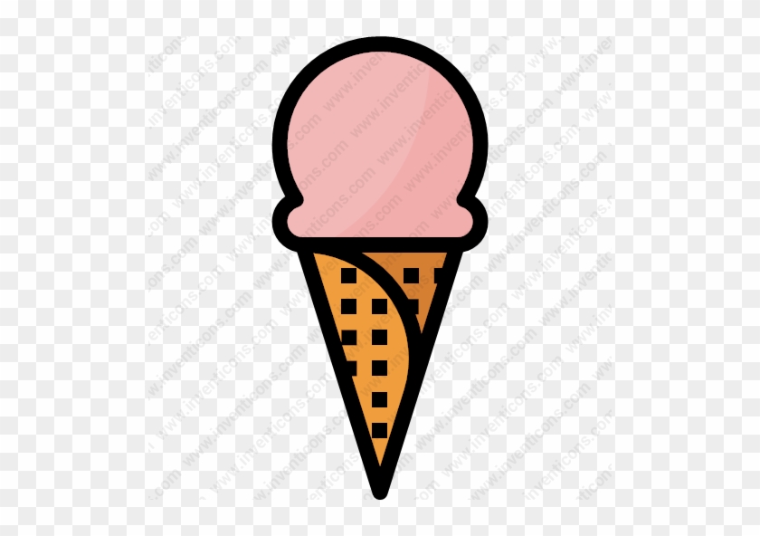 Ice Cream Summer Cone Foodrestaurant Frozen Food - Gelato #1694290