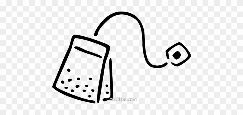 Teabag Royalty Free Vector Clip Art Illustration - Teabag Royalty Free Vector Clip Art Illustration #1694351