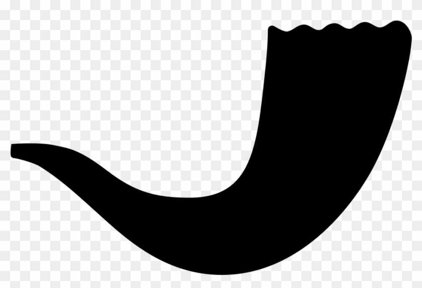 Shofar Icon Black - Shofar Icon In White #1694400
