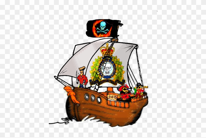 The Governments, In The Civil And Public Services Now - Pirate Ship Drawing #1694424