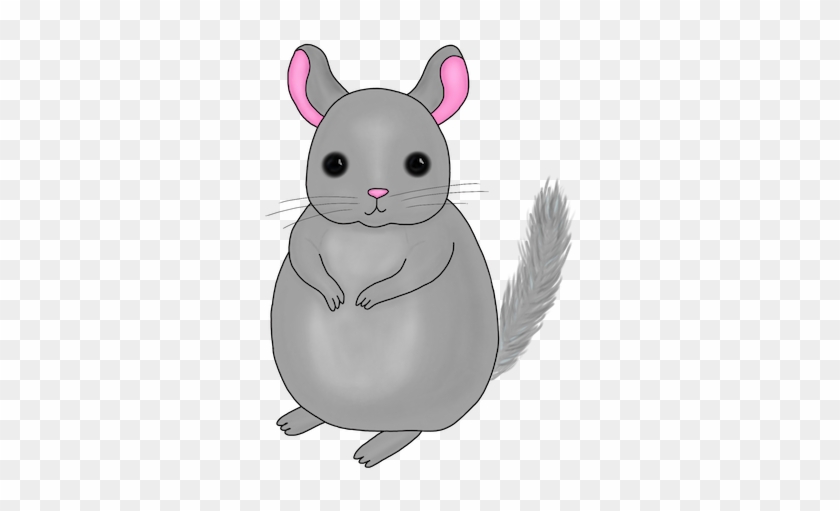 Little Chinchilla Messages Sticker-0 - Rat #1694586