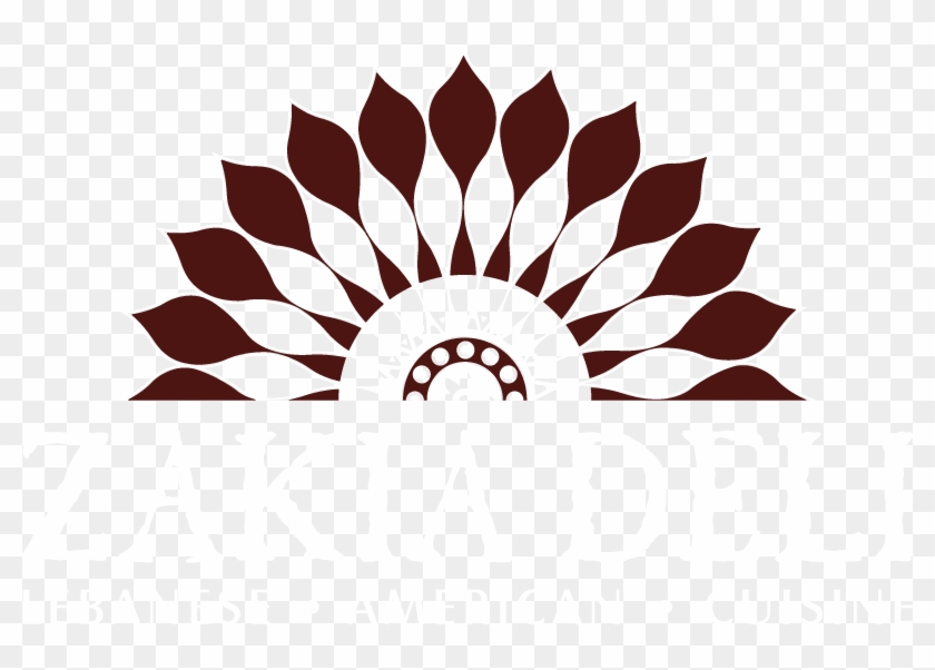 Zakia Deli Logo White Maroon Format=1500w - Zakia Deli Logo White Maroon Format=1500w #1694650