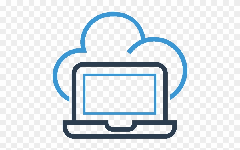 Office 365 / Azure Deployment - Laptop Cloud Icon #1694664