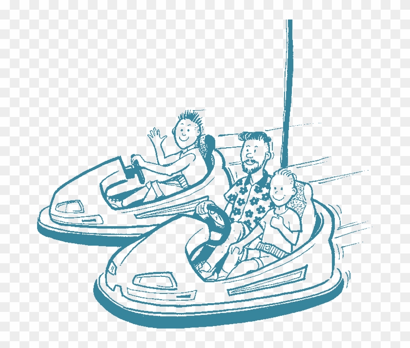 Ride Illustration - Line Art #1694884