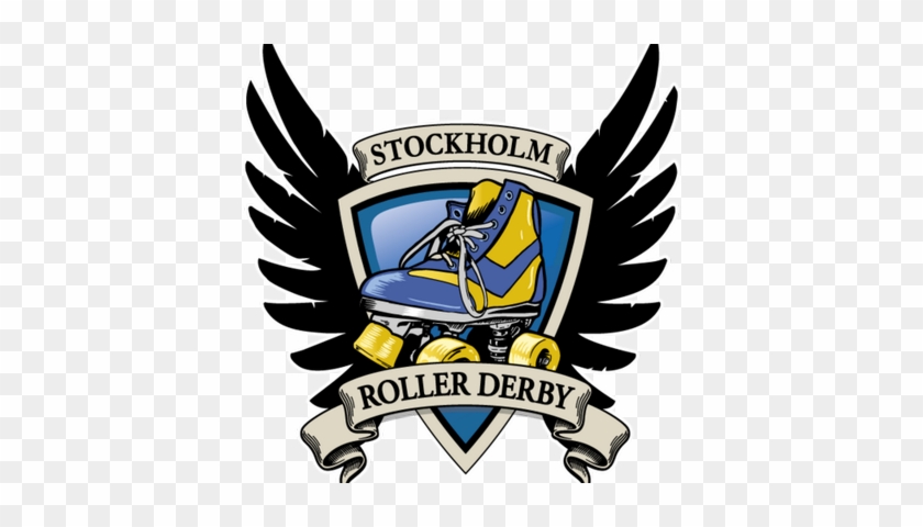 Sthlm Roller Derby - Vintage Banner Clip Art #1694963