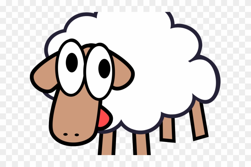 Lamb Clipart Sheep Flock - Girl Profile Pictures Funny Cartoon #1695024