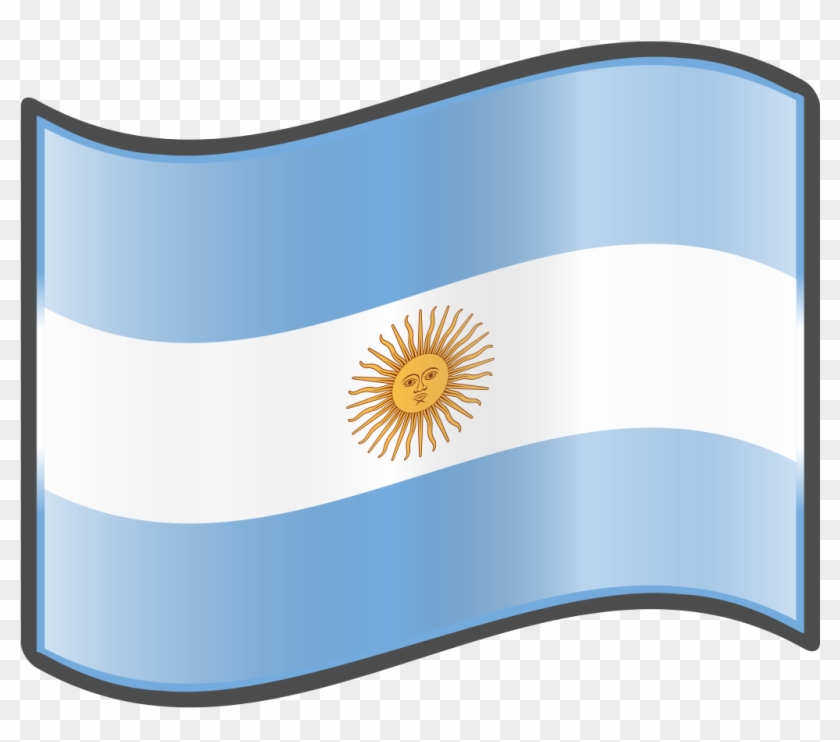 Nuvola Argentine Flag - Bandera De Argentina Emoji #1695093