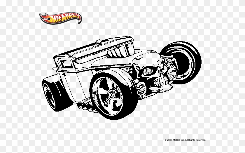 Desenhos Para Colorir Da Hot Wheels Clipart Car Hot - Drawing Of Hot Wheels #1695128