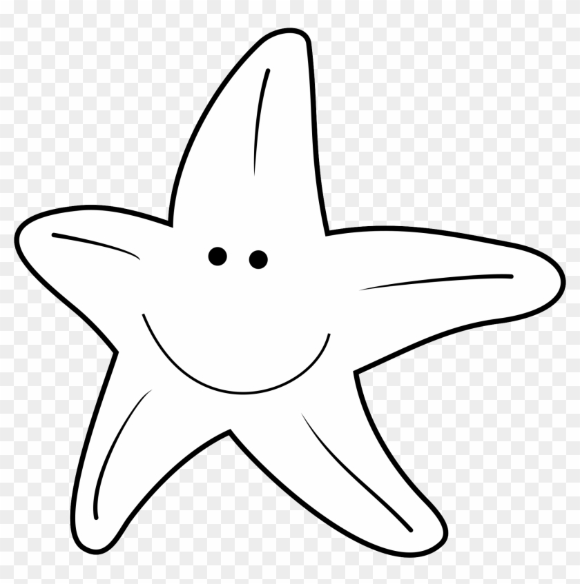 sea creature clipart black and white