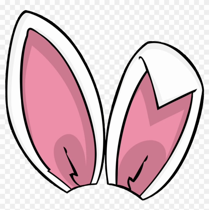 Bunny Rabbit Ears Features Face Head Pink White Easter Bunny Ears Blue Free Transparent Png Clipart Images Download - black rabbit ears roblox