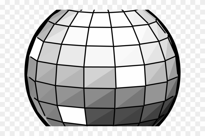 Club Clipart Disco Club - Disco Ball Png #1695307