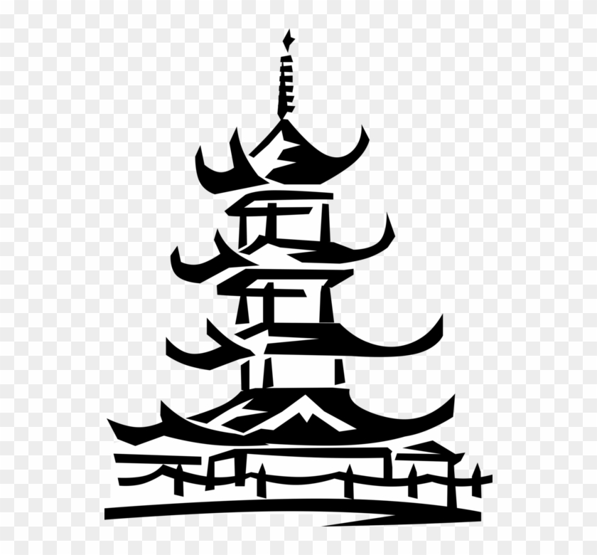 japanese black and white clipart