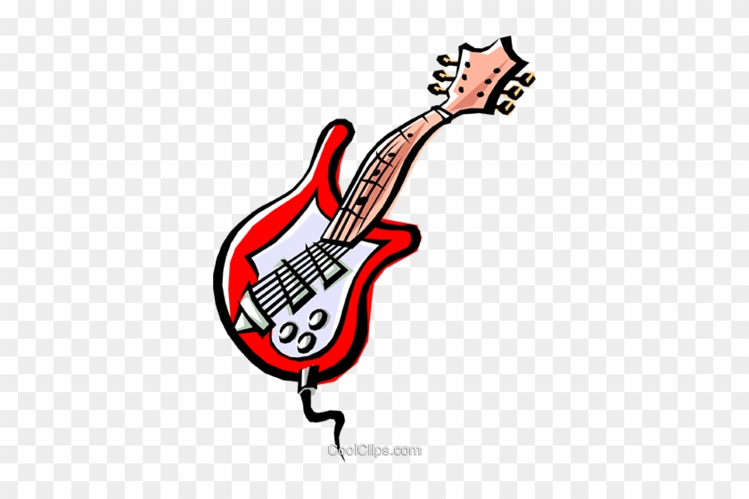 Cool Gitarre Vektor Clipart Bild Arts0053 Coolclipscom - Rock And Roll Clipart #1695494