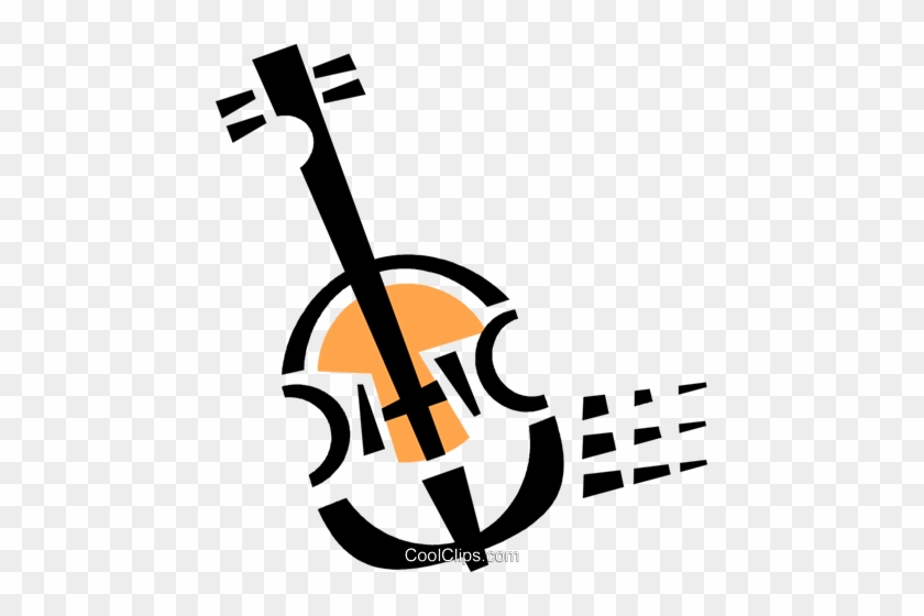 Double Bass Royalty Free Vector Clip Art Illustration - Graphic Design #1695509