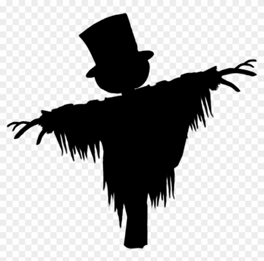 #silhouette #scarecrow #halloween #freetoedit - Halloween #1695535