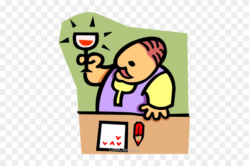 Bartender Royalty Free Vector Clip Art Illustration - Bartender Royalty Free Vector Clip Art Illustration #1695715