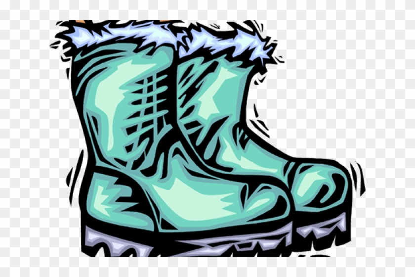 Boots Clipart Clothes - Winter Boots Clip Art #1695814