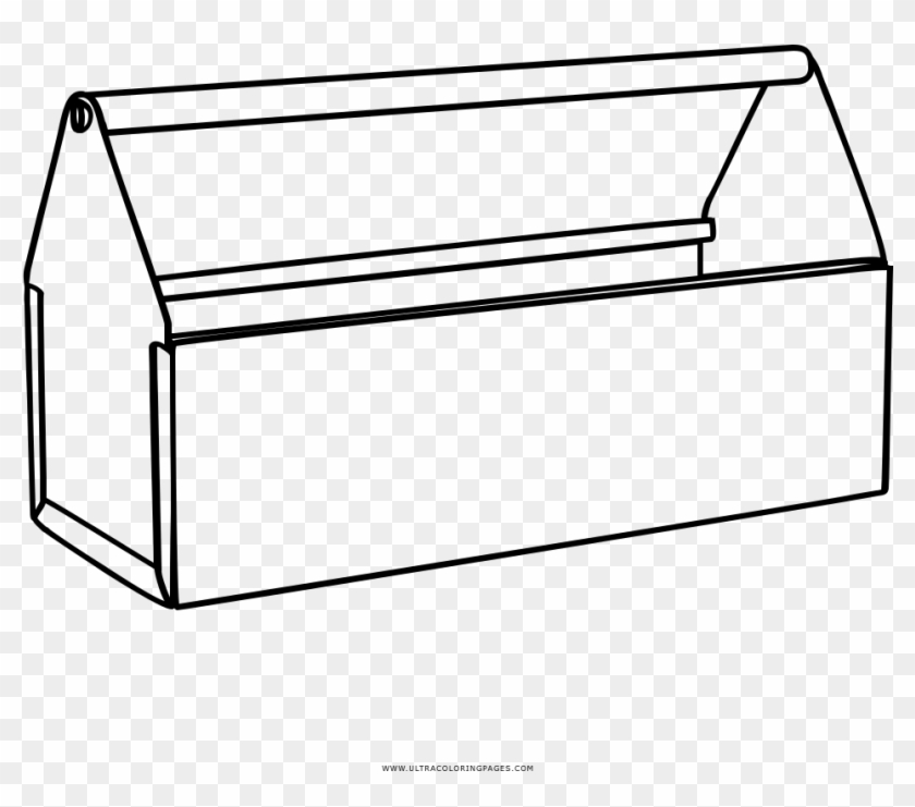 Tool Box Coloring Page - Bench #1695891