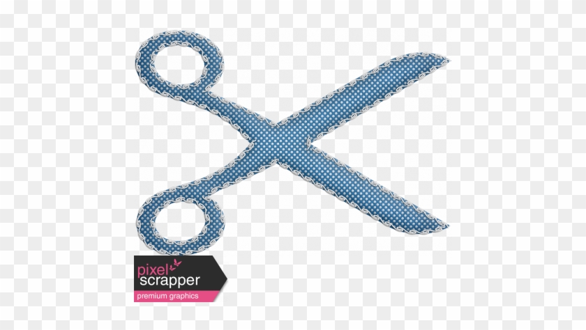 Quilted With Love - Scissors Logo Png #1695984