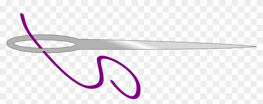 Needle And Purple Thread Png #1695990