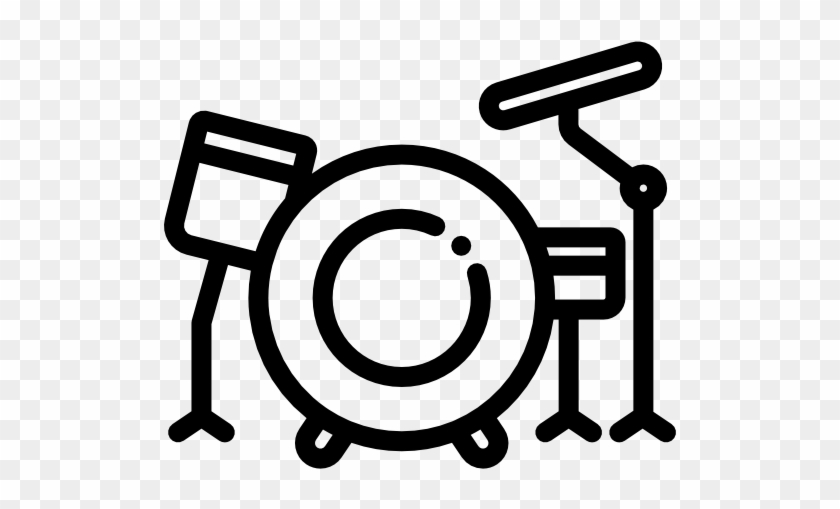 Drum Set Free Icon - Drum Set Free Icon #1696065