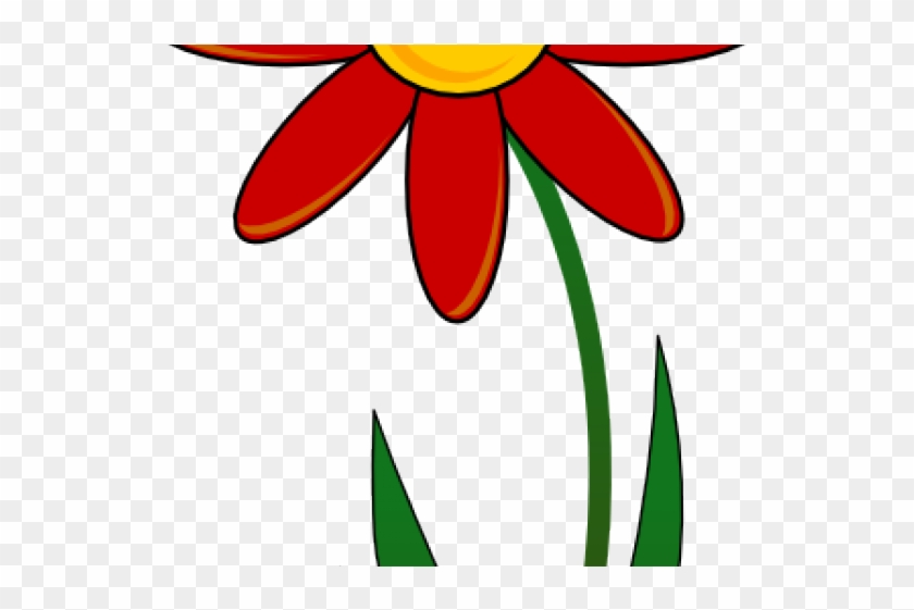 Red Flower Clipart Flower Plant - Flower Clip Art #1696096