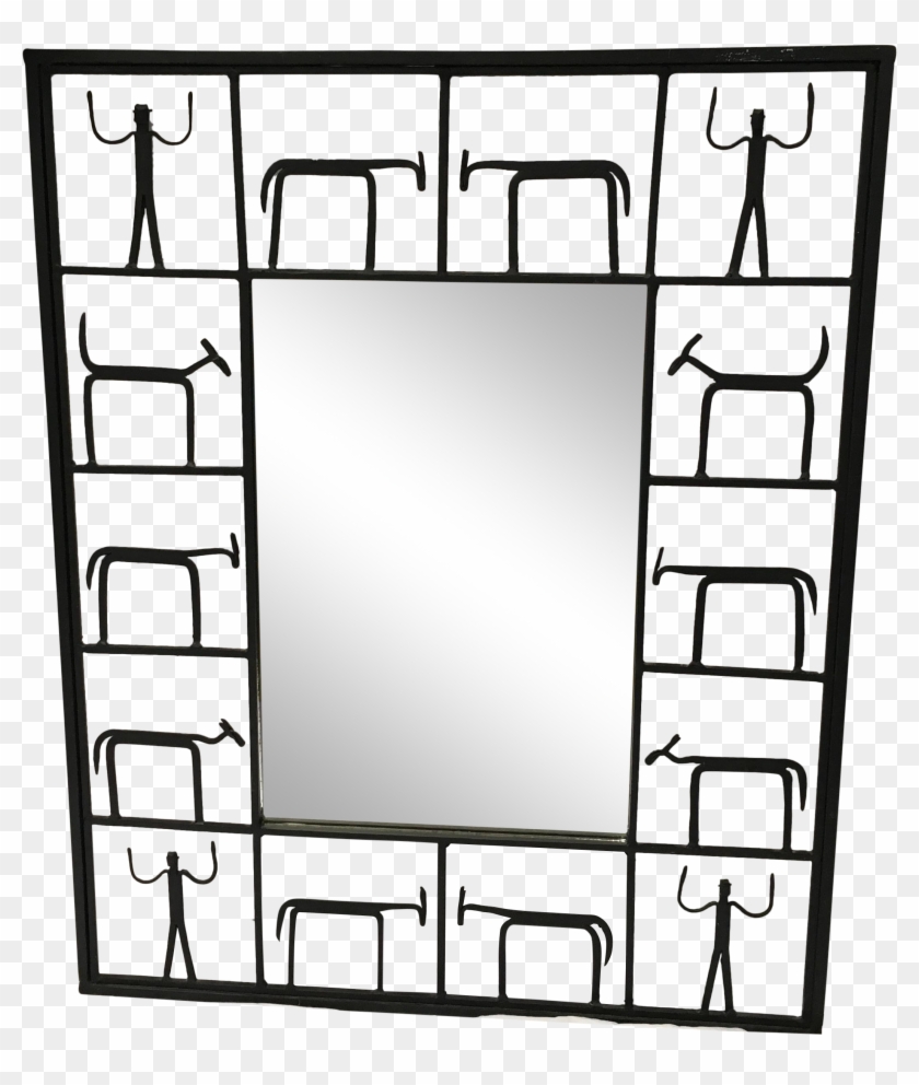 Squares Clipart Square Mirror - Modern Wrought Iron List #1696218