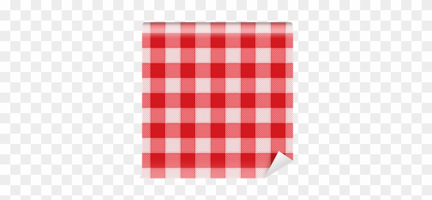 Red Square Table Cloth #1696255