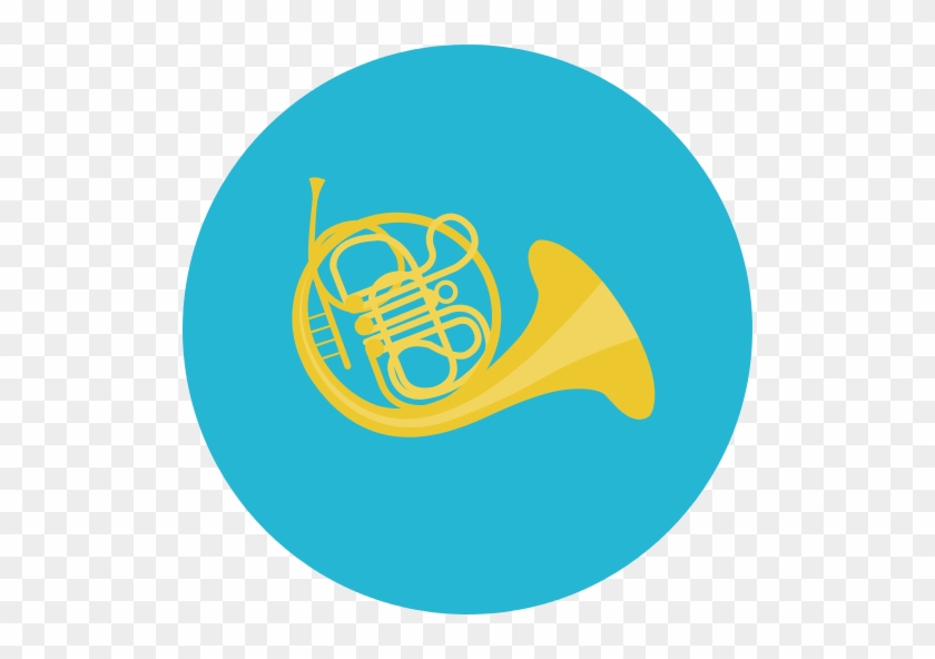 French Horn Png File - French Horn Icon Png #1696289