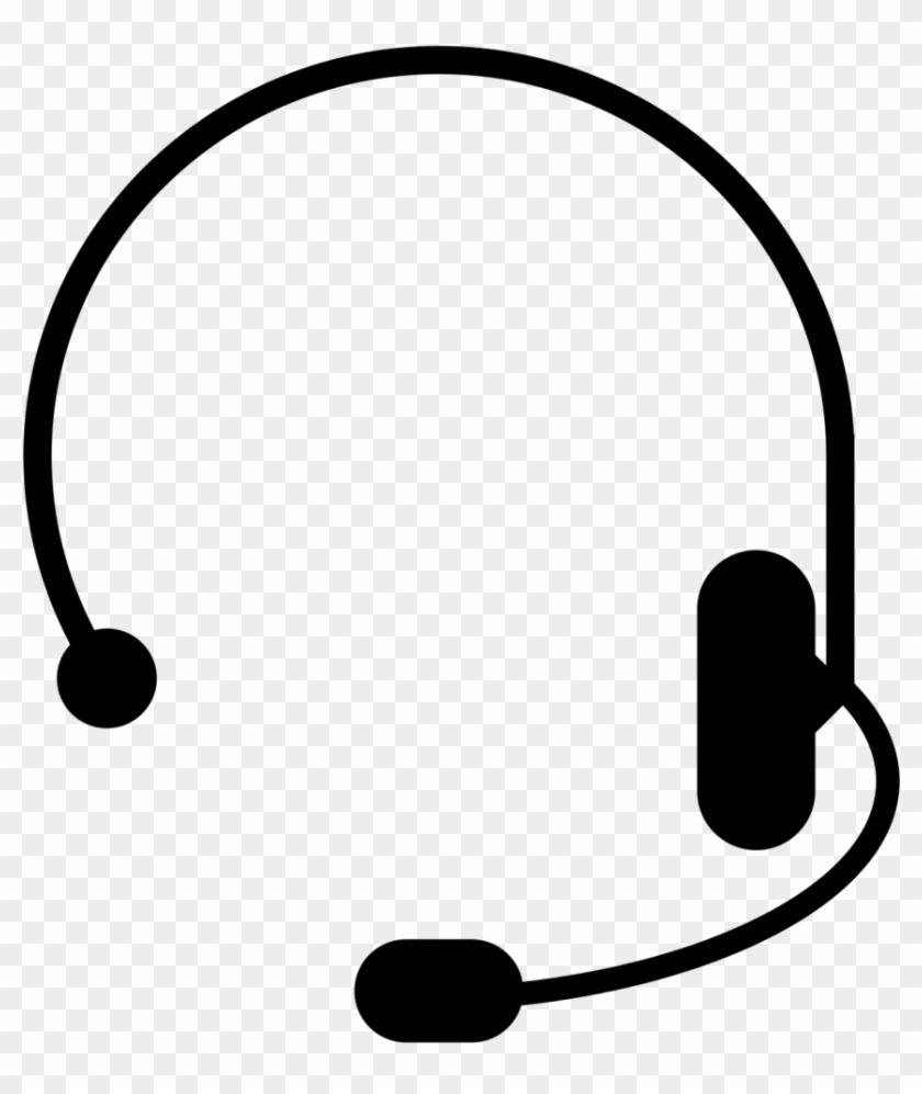 Headphones Dispatcher Audio Police Clip Art - Headset Operator Png #1696305