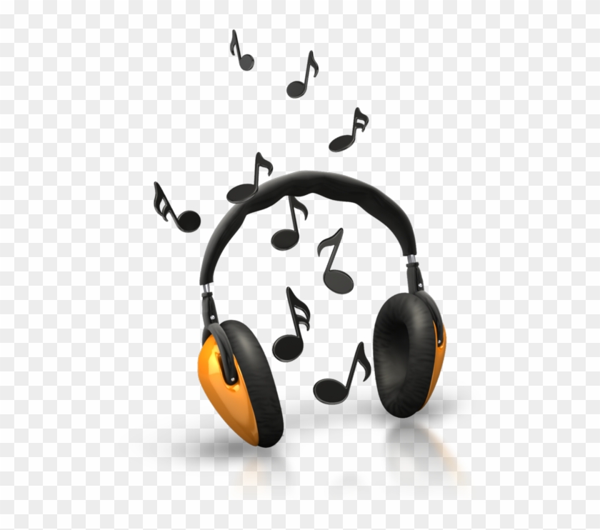 Jennifer Rooke - Headphones With Music Notes #1696314