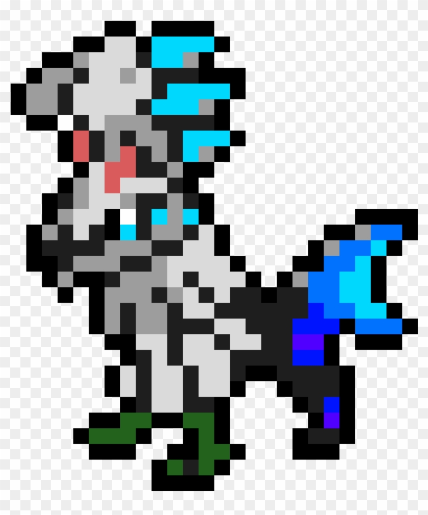 Silvally Tipo Agua - Pixel Art Silvally #1696393