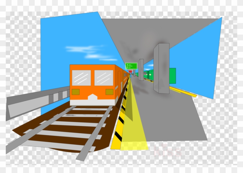 Train Station Clipart Train Commuter Station Rail Transport - Button Youtube Play Logo Png #1696430