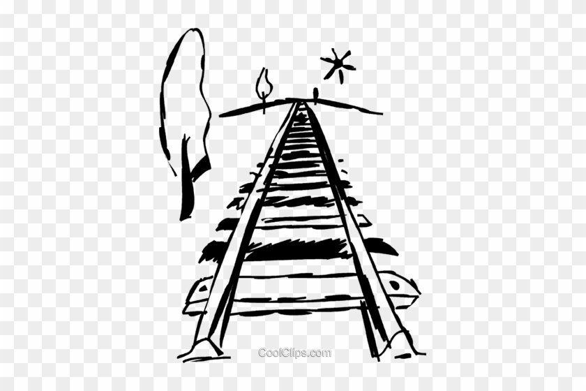 Pin Train Tracks Clipart - Schiene Clipart #1696440