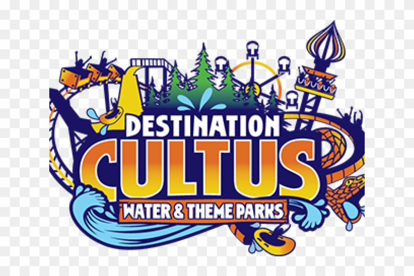 Fountain Clipart Water Fun Day - Water Theme Park Logo #1696498
