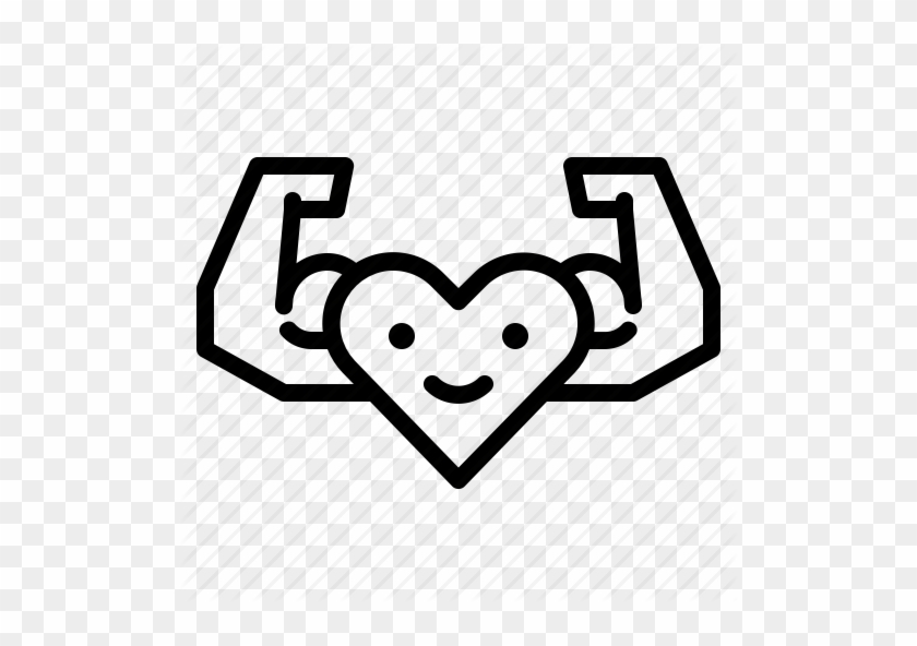 Strong Heart Icon Clipart Reval-sport Sports & Waterpark - Heart Strong #1696505